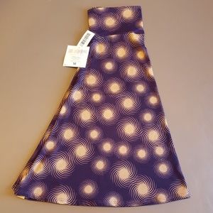 NWT LuLaRoe M Azure skirt